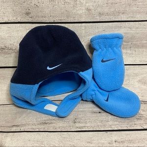Boys Nike Toddler Winter hat and gloves